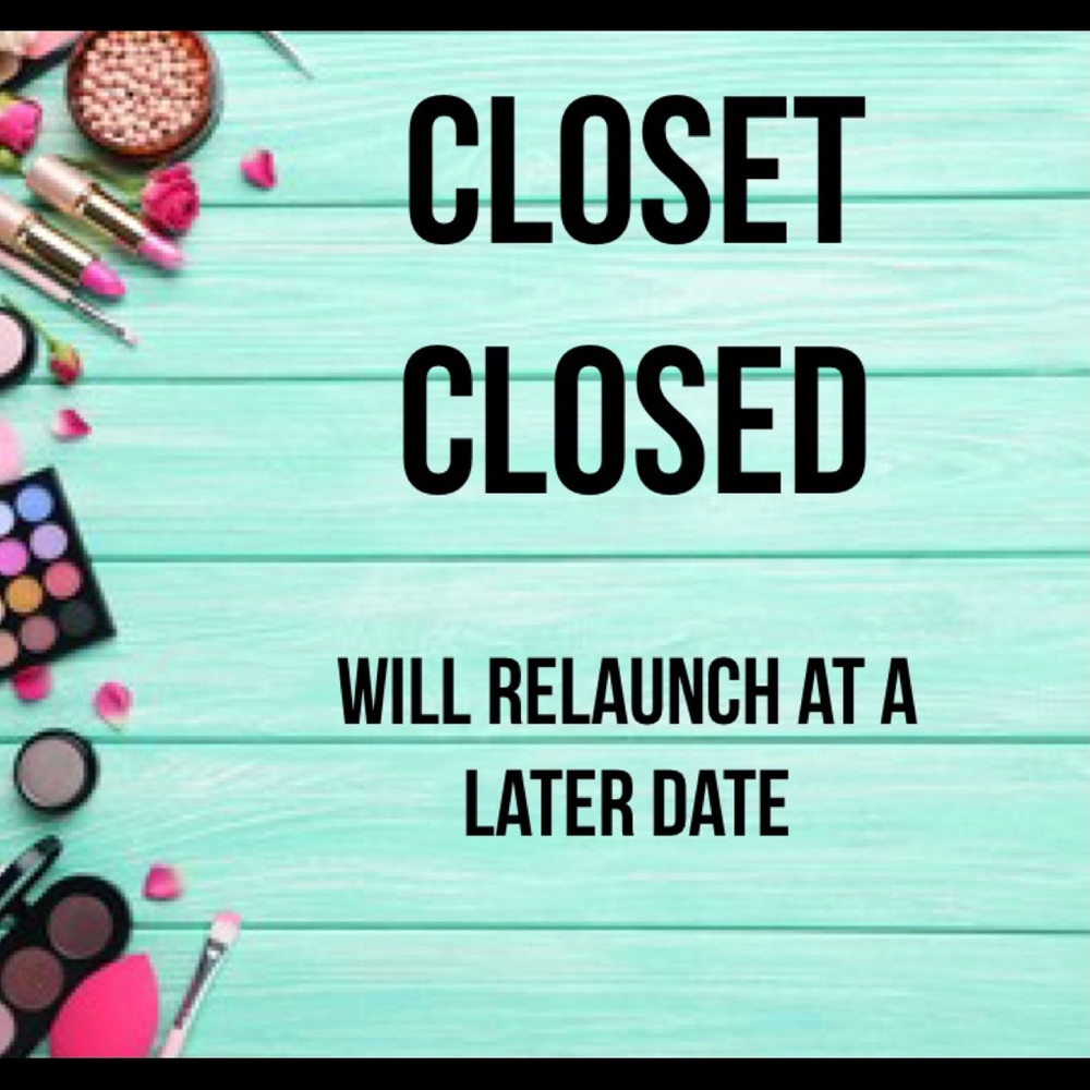 Please excuse me closet closed